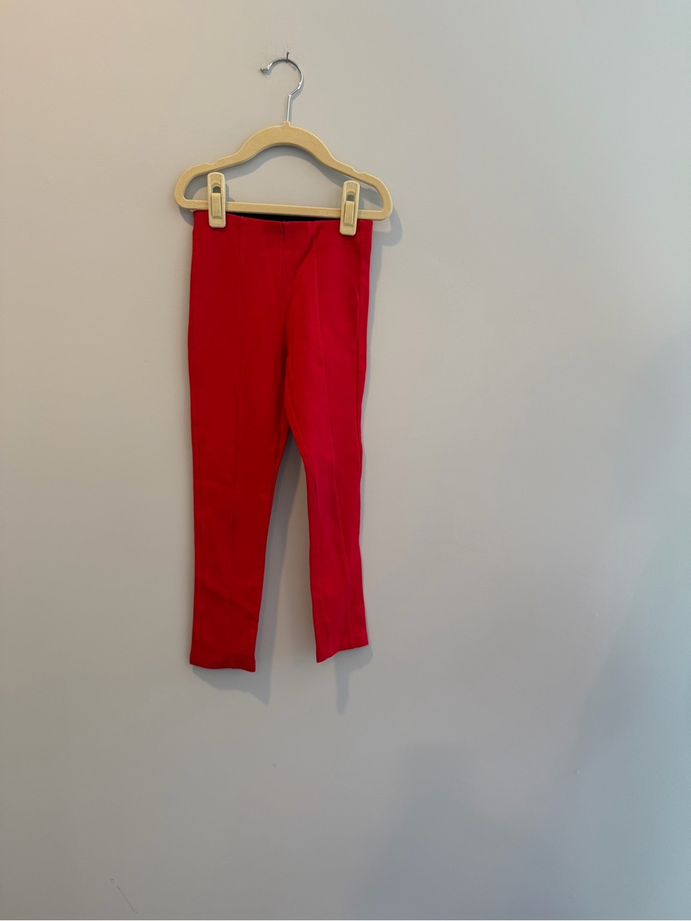 Zara Bright Red Kids Leggings